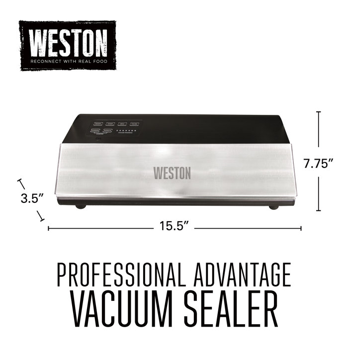 Weston Professional Advantage Vacuum Sealer & Reviews Wayfair